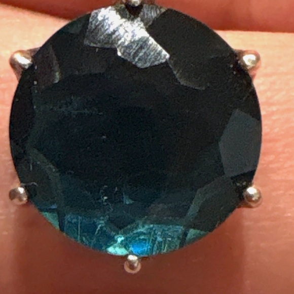 Ippolita Sterling 2 Blue Quartz, Lapis Stud Post Earrings TIMELESS - Picture 9 of 11